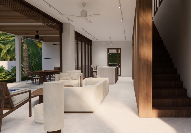 Villa living area