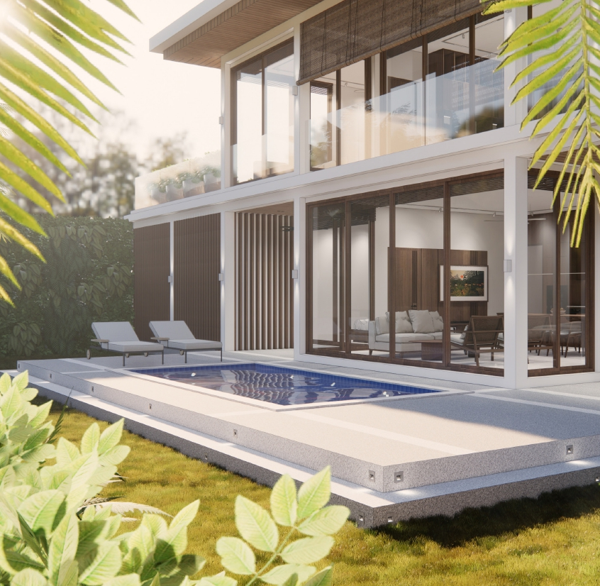 Villa Type 1 exterior