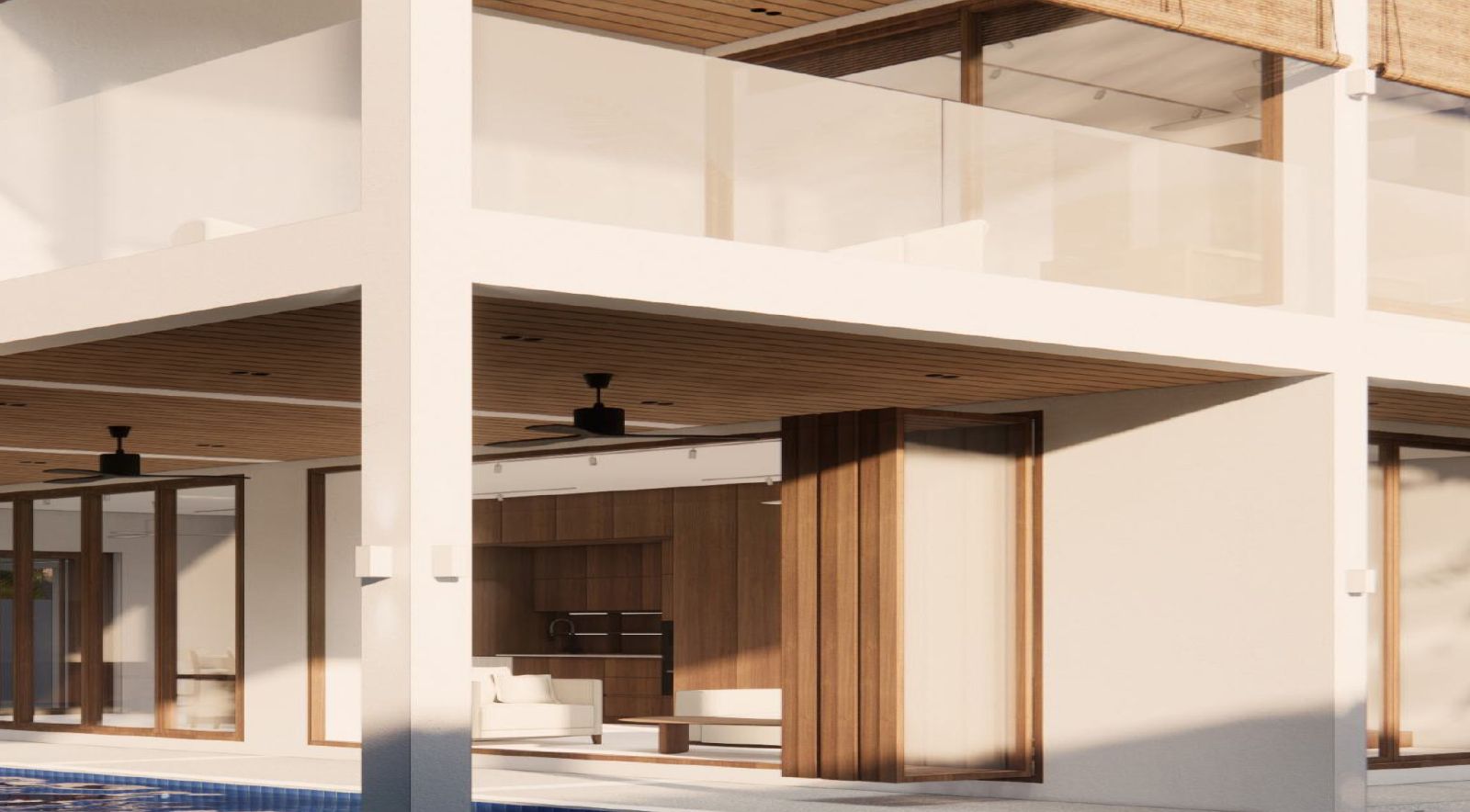 Two-storey villa with pool