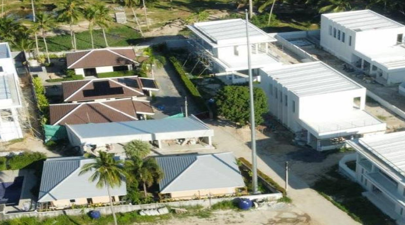 Aerial view of the neighbourhood